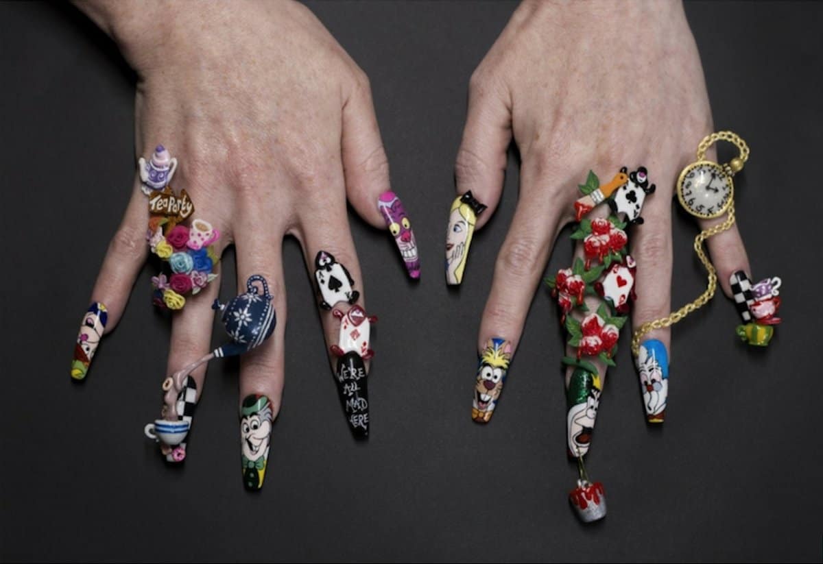 Winners announced of Mad Hatter nail art competition | Scratch Magazine