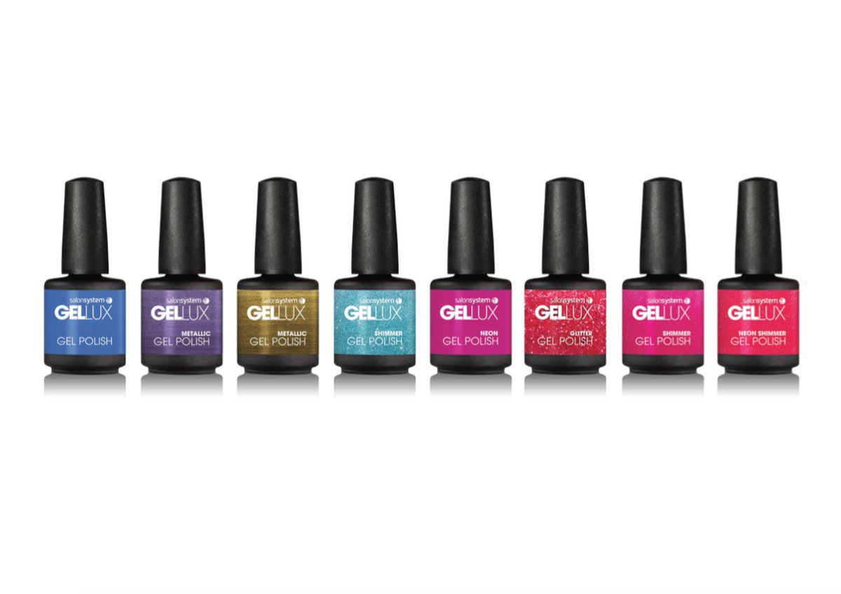 Gellux Gel Polish Colour Chart