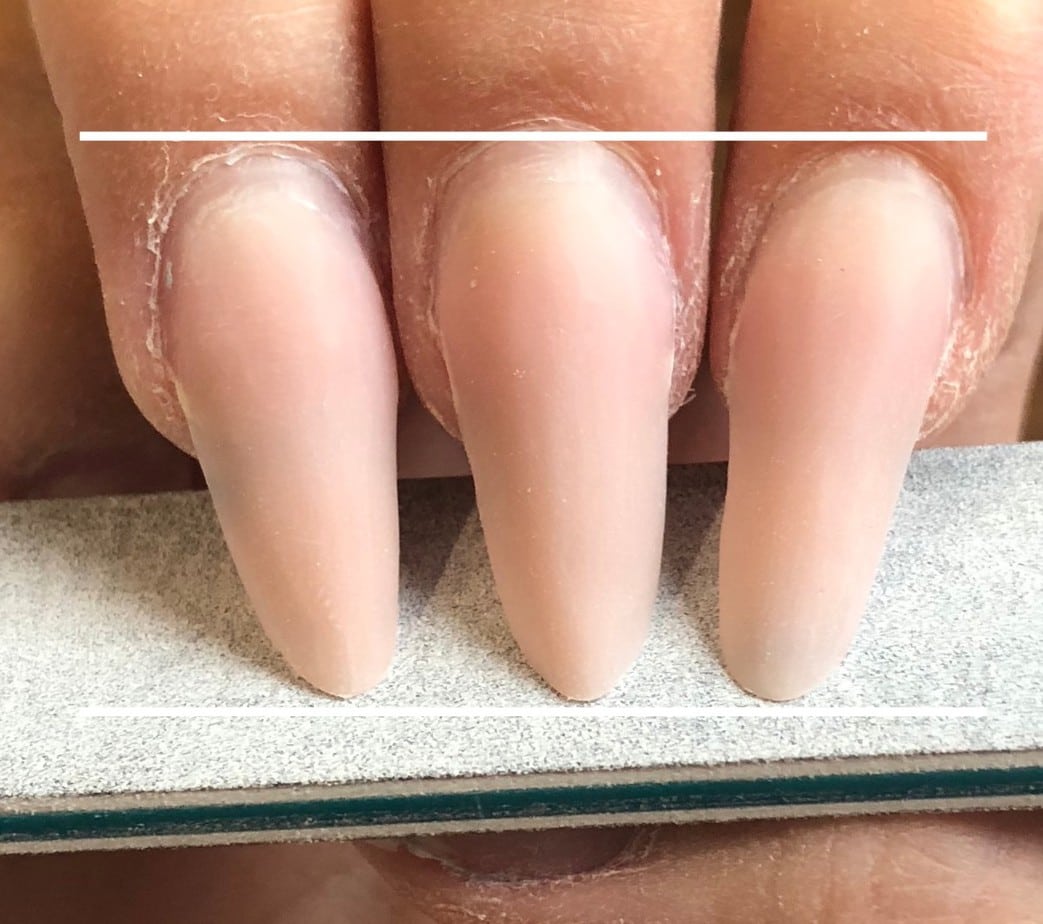 Fingernail Length Chart