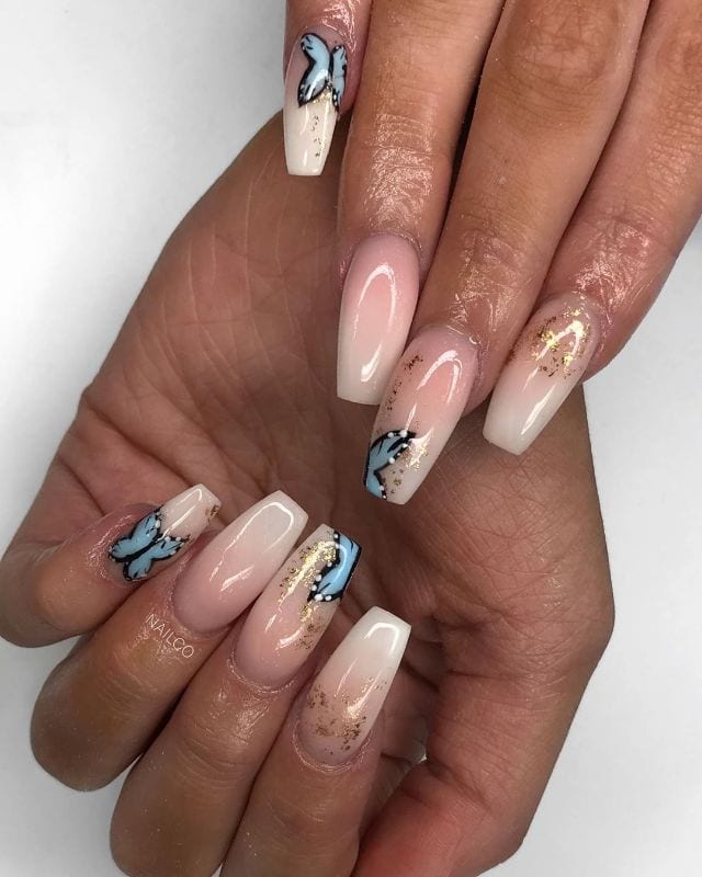 Fluttering Butterfly Nails Scratch Magazine