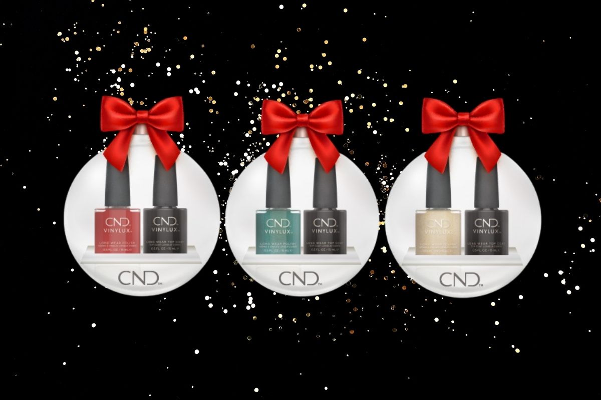 Retail Christmas beauty gifts with CND™ Scratch Magazine