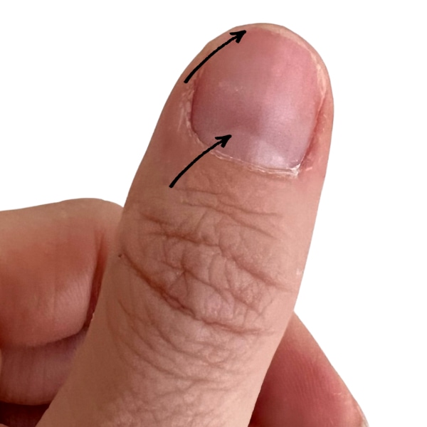 Nail talk What it means to have half moons on your nails Scratch